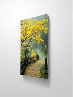 Tableau verdoyantes Fleur du Matin
