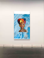 Tableau   illustration artistique d'une femme