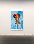 Tableau   illustration artistique d'une femme