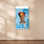 Tableau   illustration artistique d'une femme