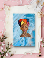 Tableau   illustration artistique d'une femme