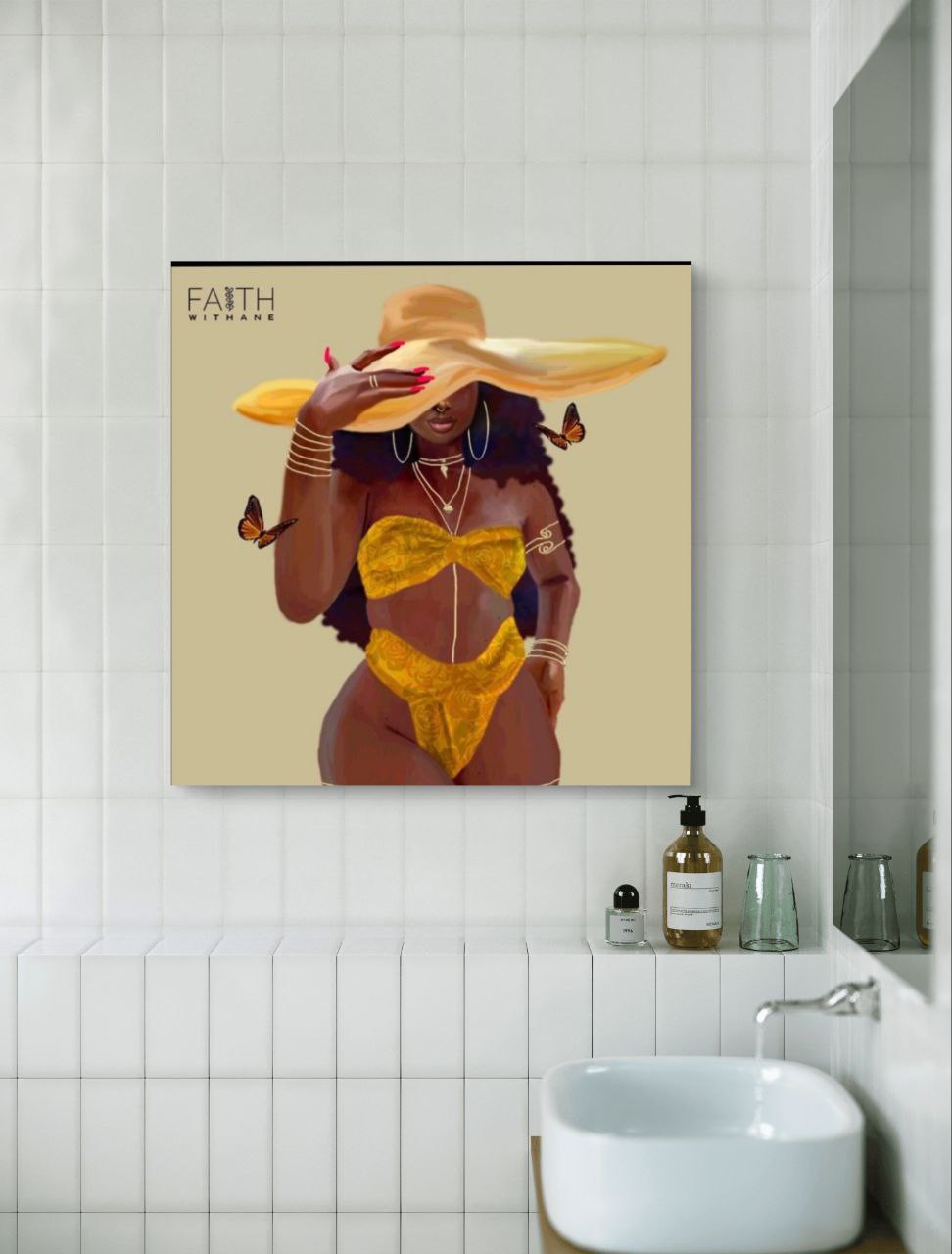Tableau  célébration de la beauté
