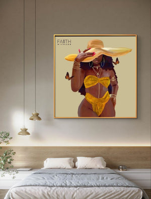 Tableau  célébration de la beauté