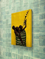 tableau  3 Jeunes homme scène artistique
