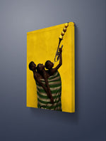 tableau  3 Jeunes homme scène artistique