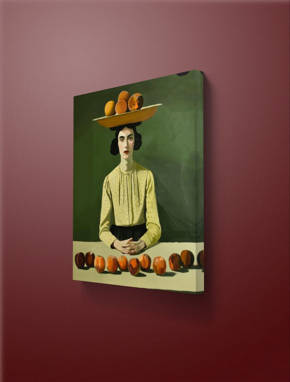 tableau  figure féminine.  esthétique